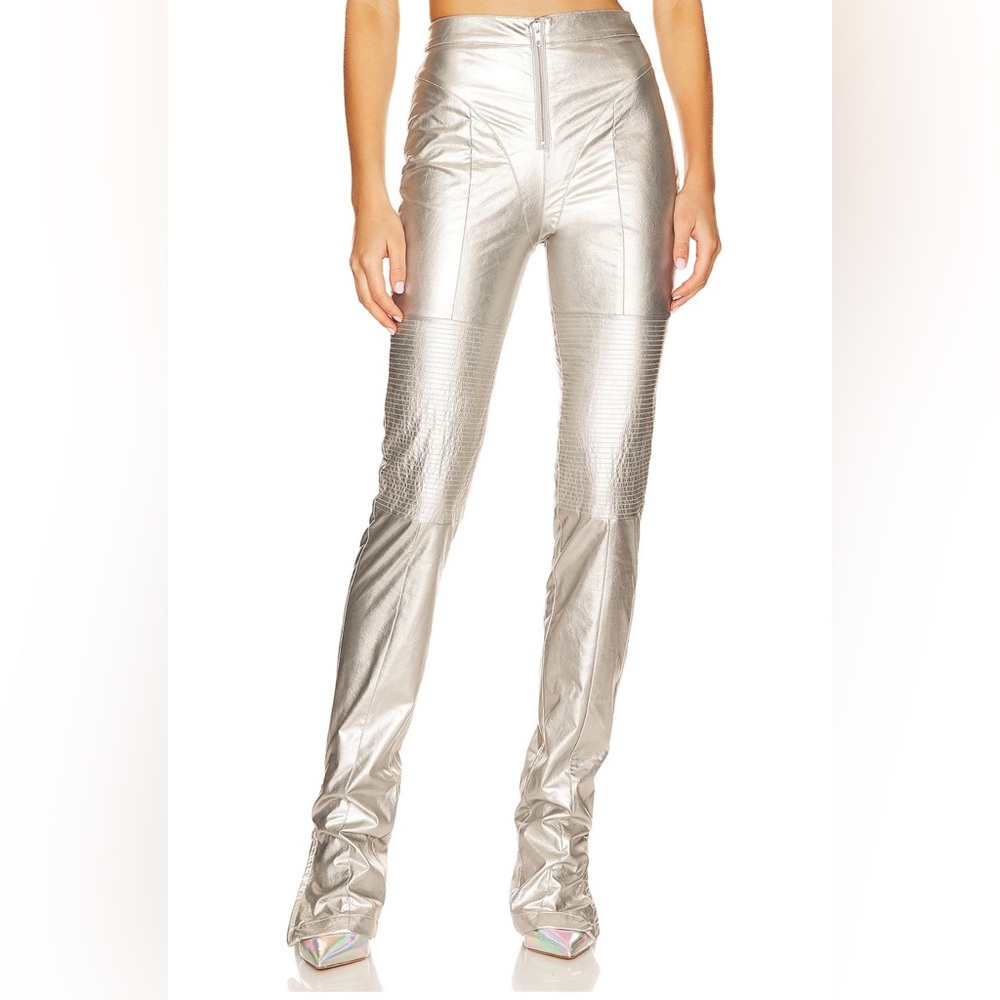 Metallic pants